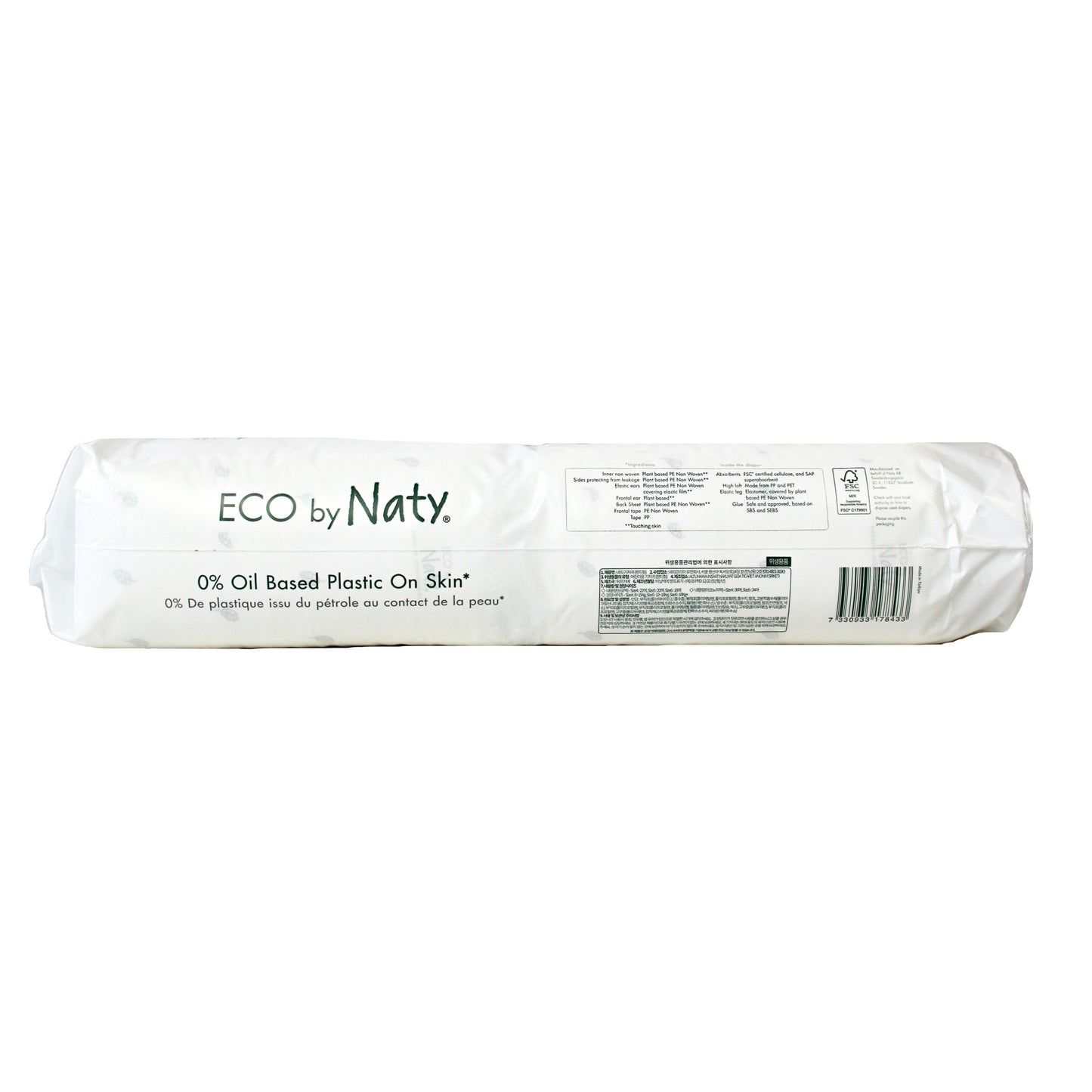 Pañal T4 Naty 7-18 kg, 44 ud