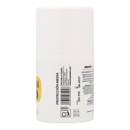Krem przeciwsłoneczny do twarzy SPF 25 Amazonia Amapola 50 ml