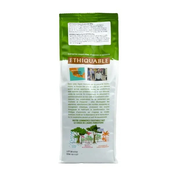 Kawa Premium Grano Congo 100% Arabica z upraw ekologicznych 500 g