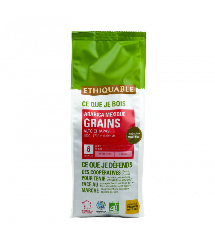 Kawa Premium Grano Congo 100% Arabica z upraw ekologicznych 500 g