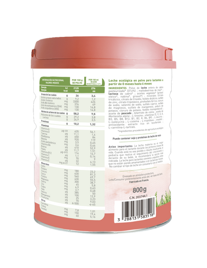 Mleko kozie BIO Caprea 1 (0 do 6 miesięcy) ekologiczne Babybio 400 g