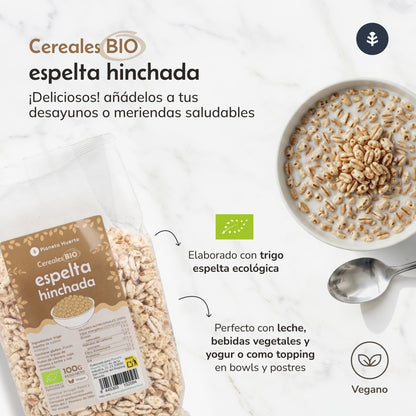 Pszenica orkiszowa dmuchana ECO Planeta Huerto 100 g
