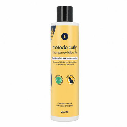 Hydrolizowany szampon proteinowy do włosów kręconych Method Planet Orchard 250 ml