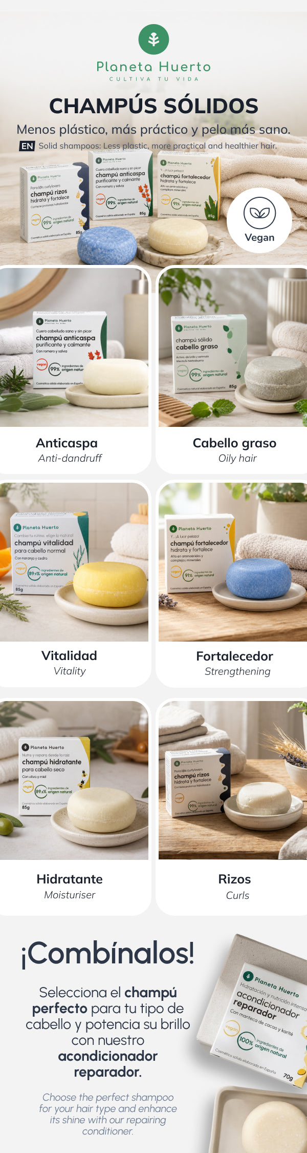 Odżywka regenerująca Planeta Huerto 85 g