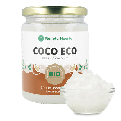 Olej kokosowy z pierwszego tłoczenia ECO Planeta Huerto 500 ml