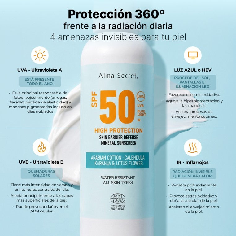 Krem przeciwsłoneczny SPF 50 Alma Secret  200 ml