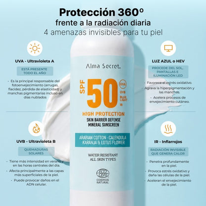 Krem przeciwsłoneczny SPF 50 Alma Secret  200 ml
