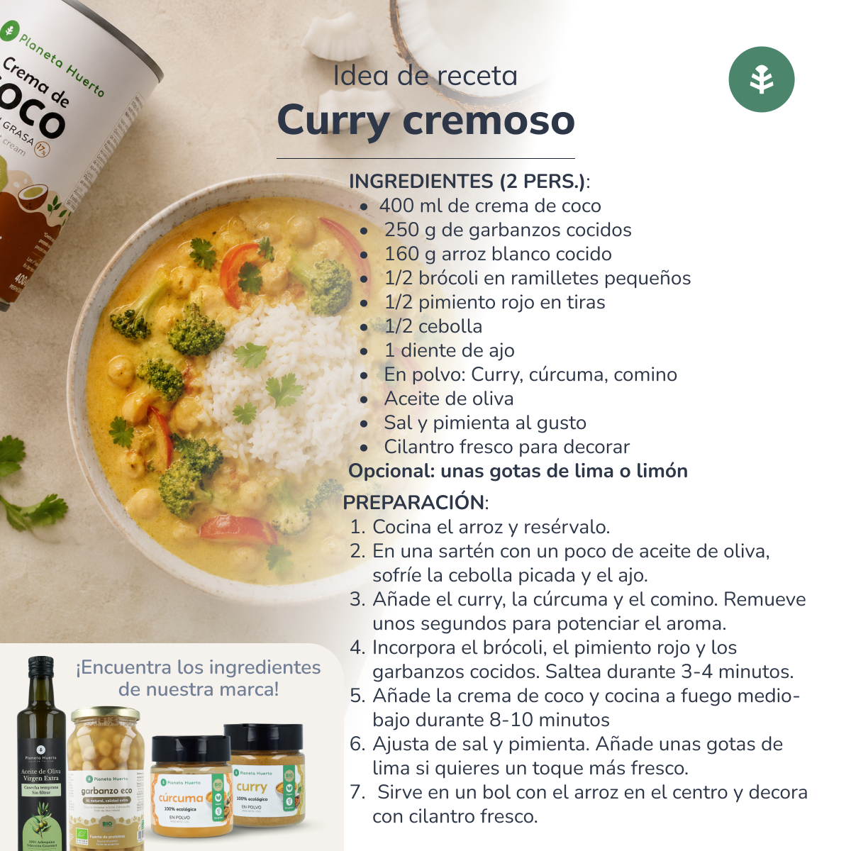 Krem kokosowy ECO Planeta Huerto 400 ml