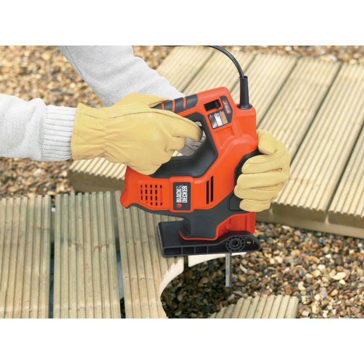 Sierra Scorpion 500W AutoSelect + 3 hojas y maletín Black+Decker RS890K-QS