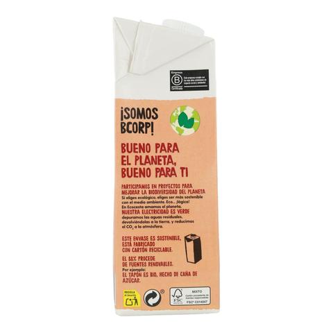 Pack 6X Bebida Vegetal de Avena 0% Azúcar Bio Ecocesta 1L