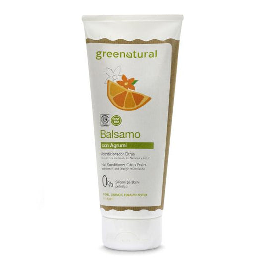 Acondicionador cabello cítricos ecobio, Greenatural 200 ml