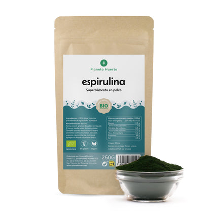 Espirulina en polvo ECO Planeta Huerto 250 gr