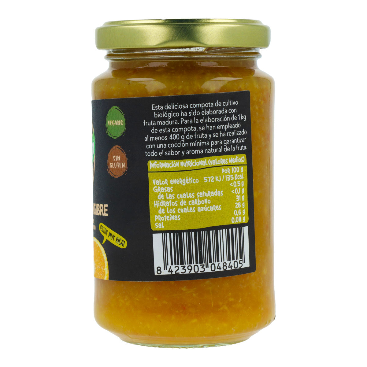 Kompot pomarańczowo-imbirowy BIO Biocop, 265 g