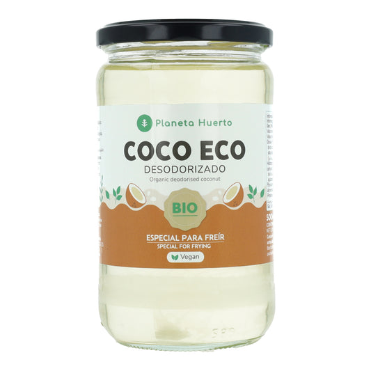 Dezodoryzowany olej kokosowy ECO Planeta Huerto 500 ml