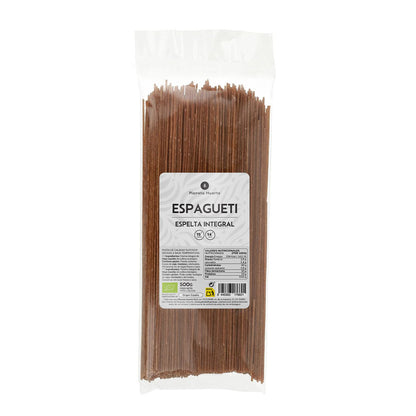 Pełnoziarniste spaghetti orkiszowe ECO Planeta Huerto 500gr