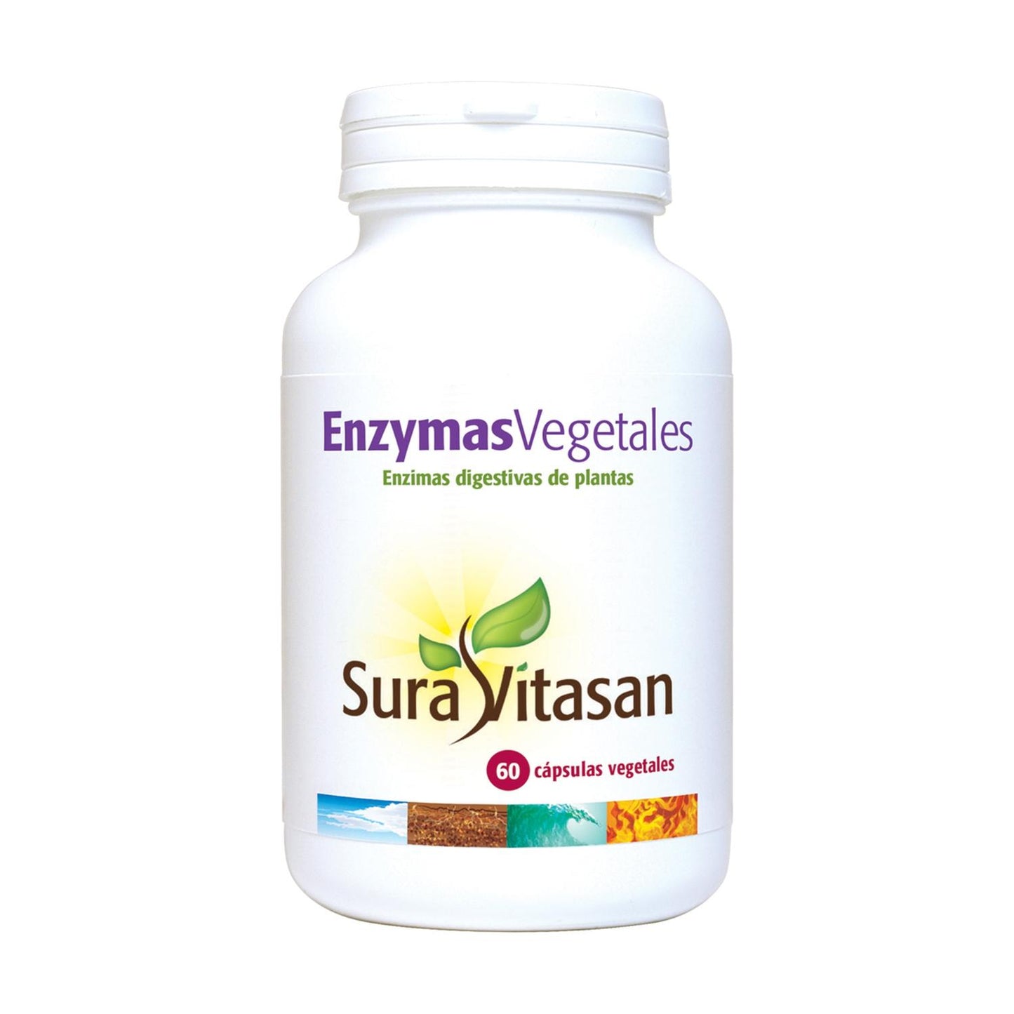 Enzymas Vegetales 60 Caps Sura Vitasan