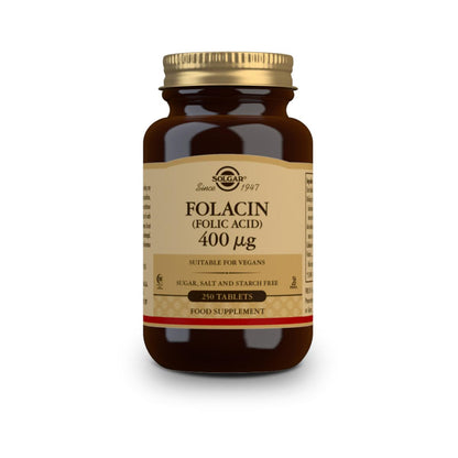 Folacín ácido fólico 250 cápsulas