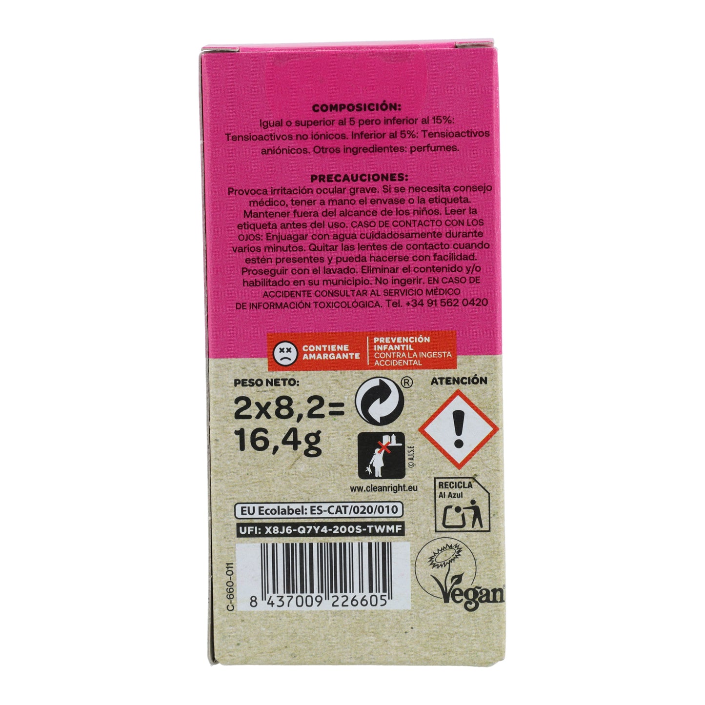 Środek czyszczący do łazienek rozpuszczalny w wodzie Flopp  Refill 2 kapsułki
