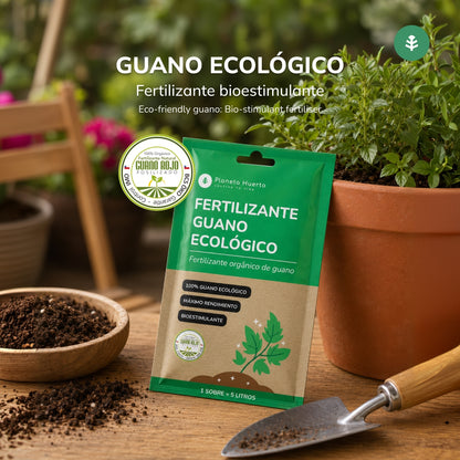 Nawóz ekologiczny Guano Planeta Huerto, opakowanie na 5 l