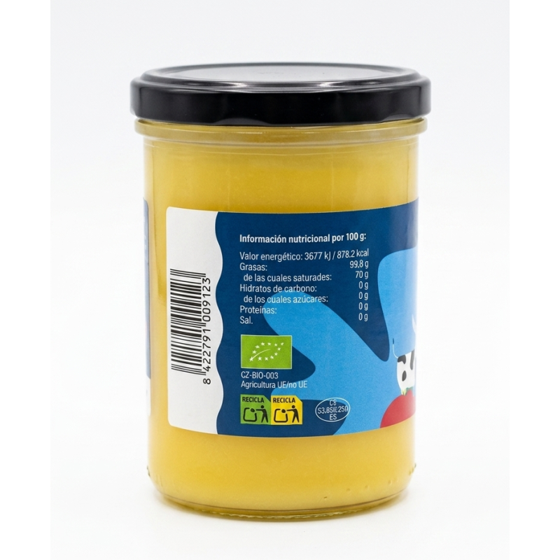 Ghee Masło klarowane 100% naturalne Vegetalia 450 ml