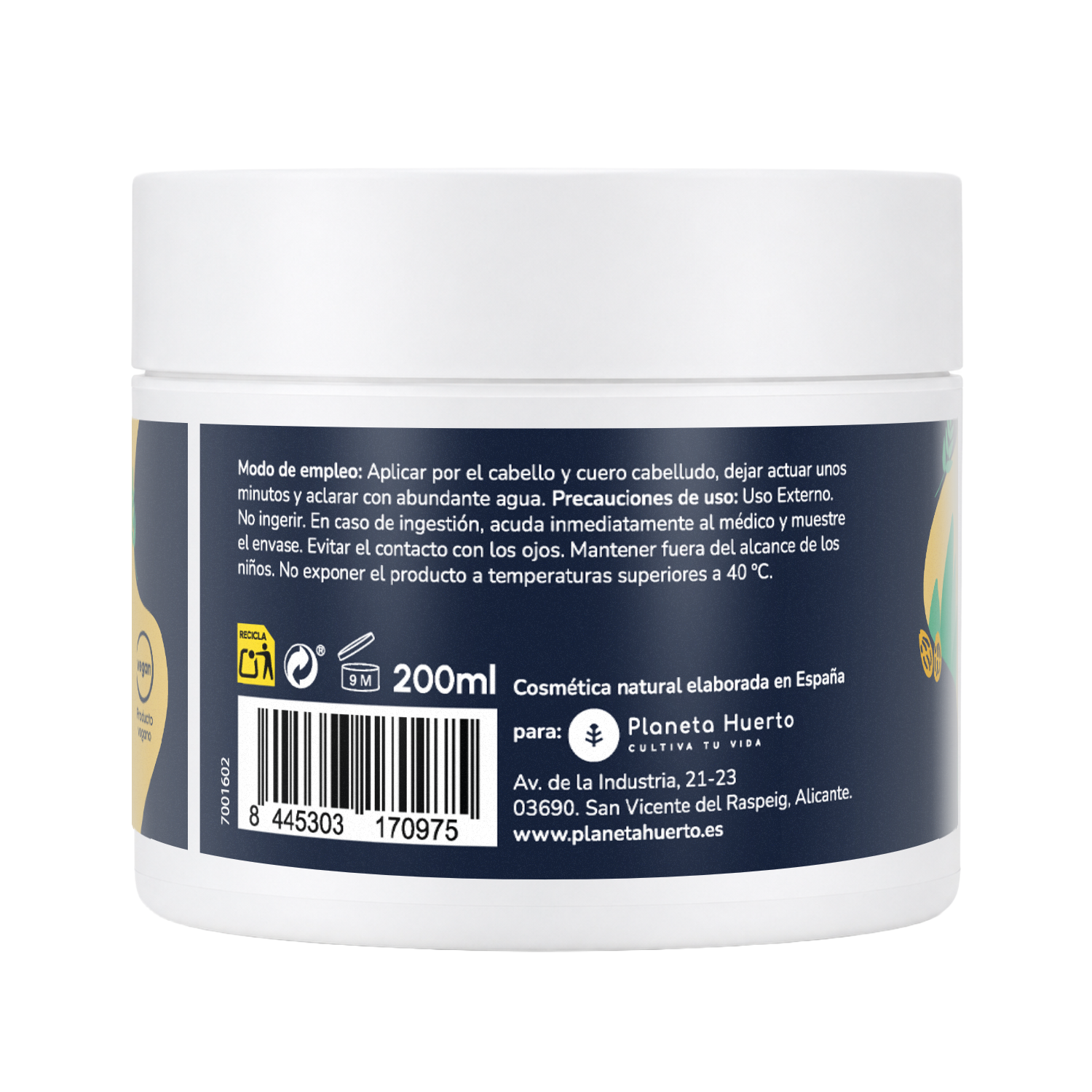Planet Orchard Curly Method Maska nawilżająca 200 ml