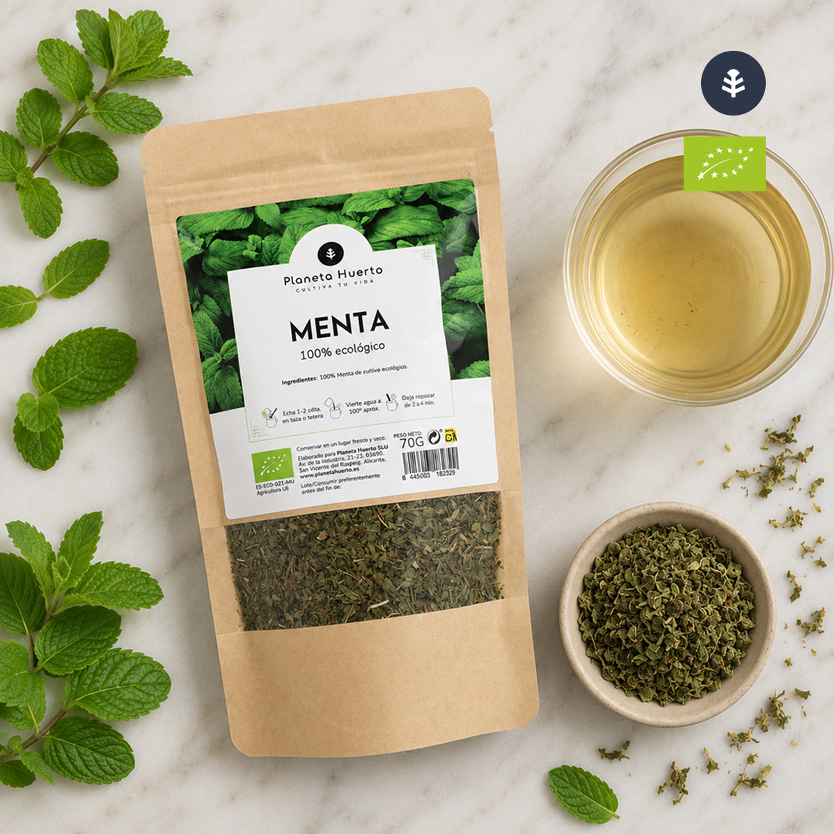 Napar z mięty pieprzowej ECO Planeta Huerto 70g