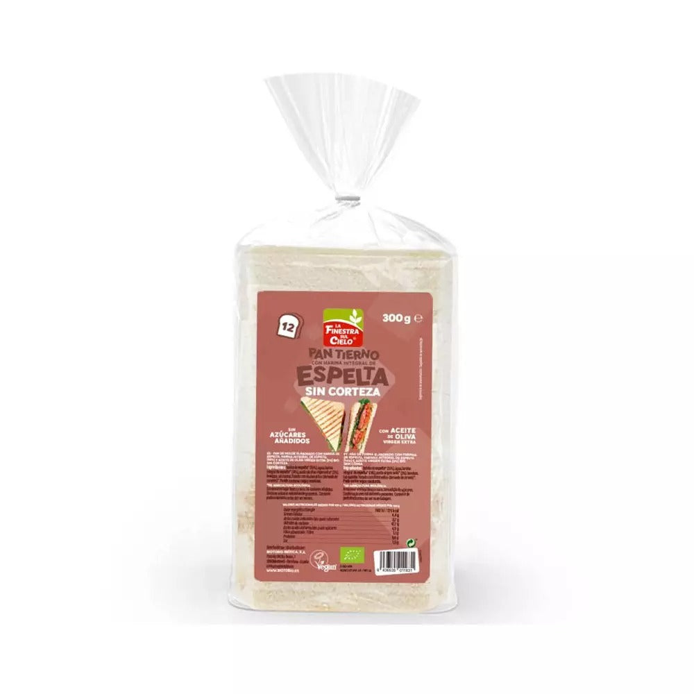 Chleb z mąki orkiszowej bez skórki ECO La Finestra Sul Cielo 300 g