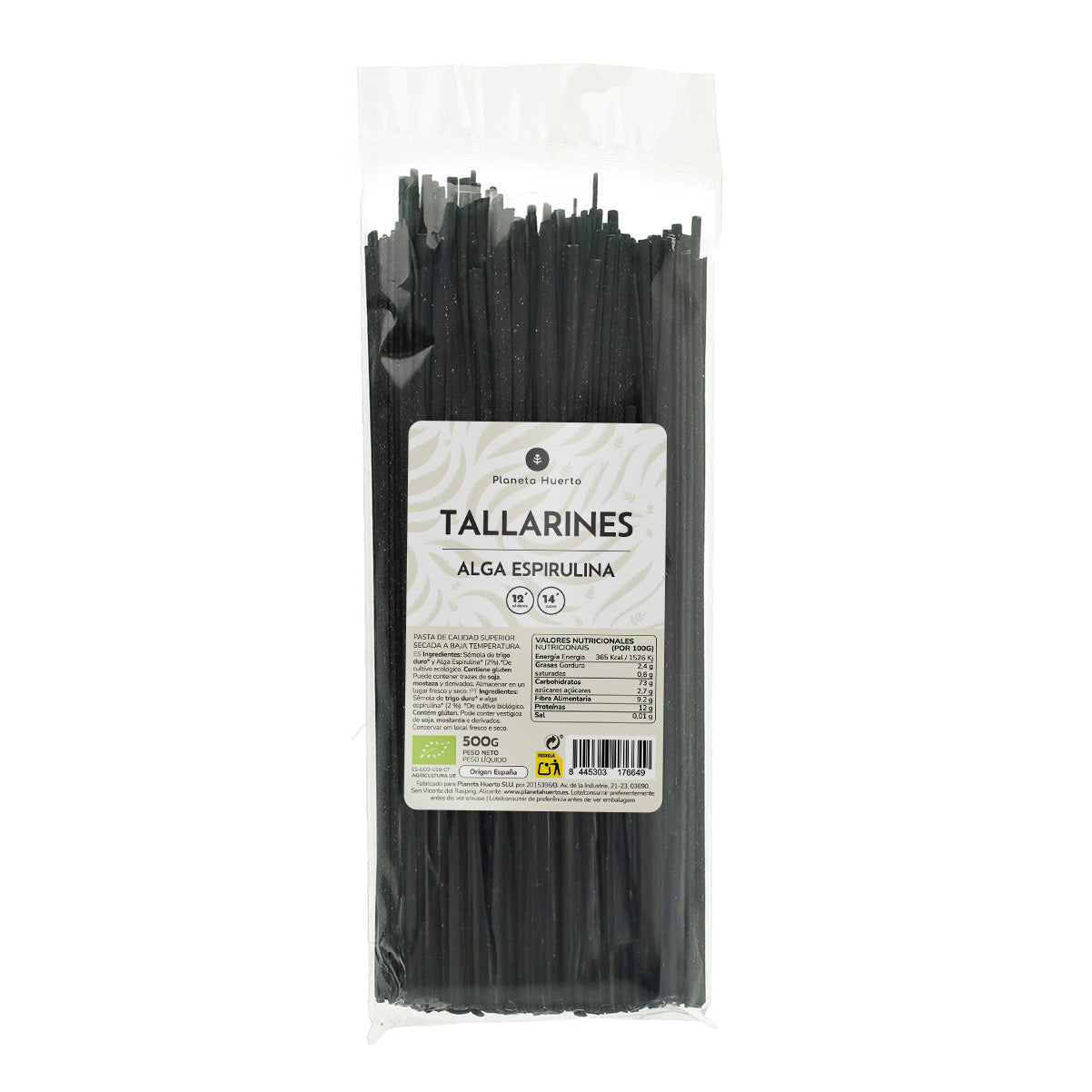 Tagliatelle z wodorostami ECO Planeta Huerto 500gr