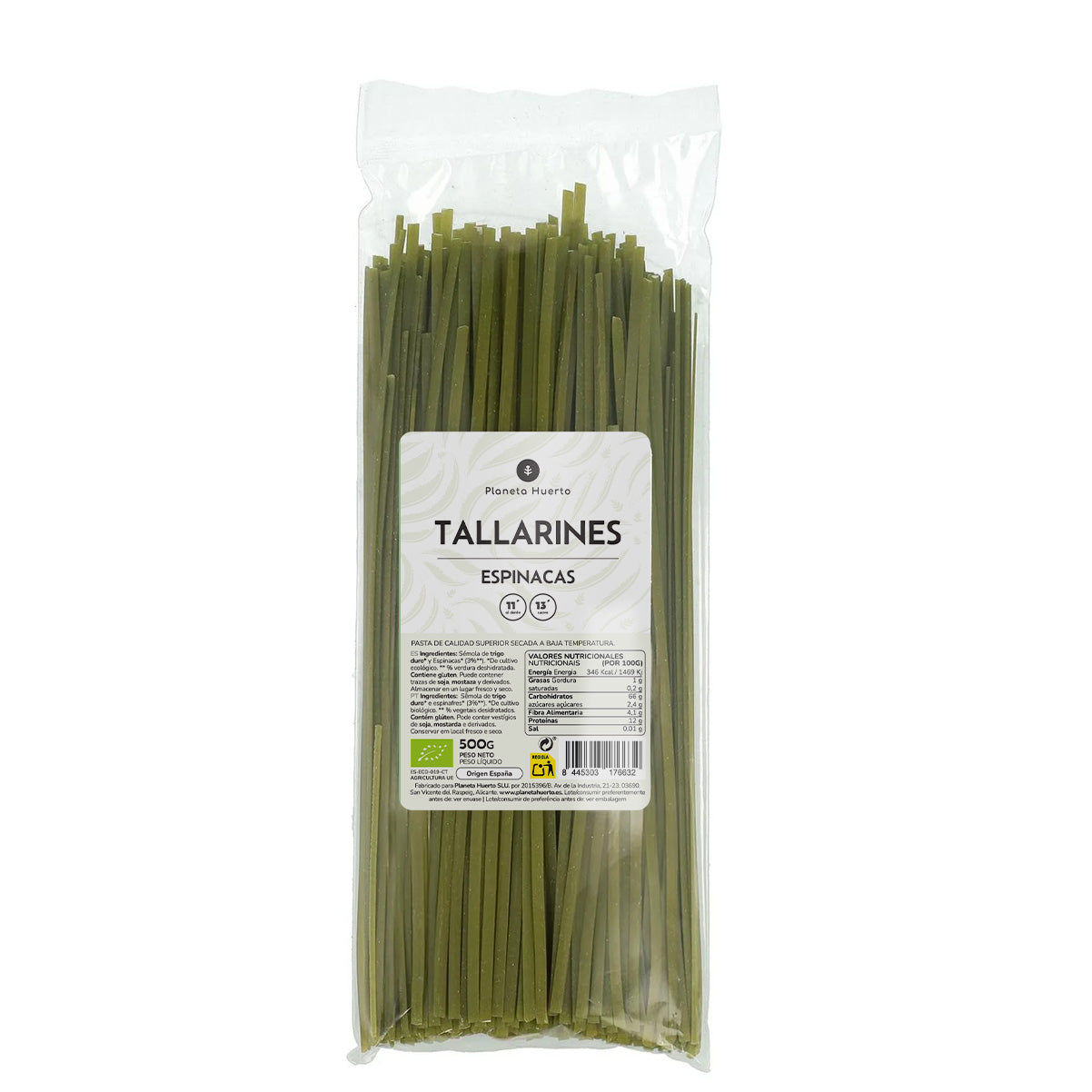 Szpinak tagliatelle ECO Planeta Huerto 500gr