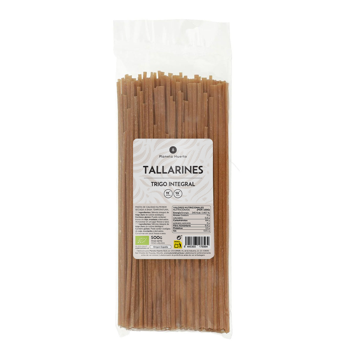 Pełnoziarniste tagliatelle ECO Planeta Huerto 500gr