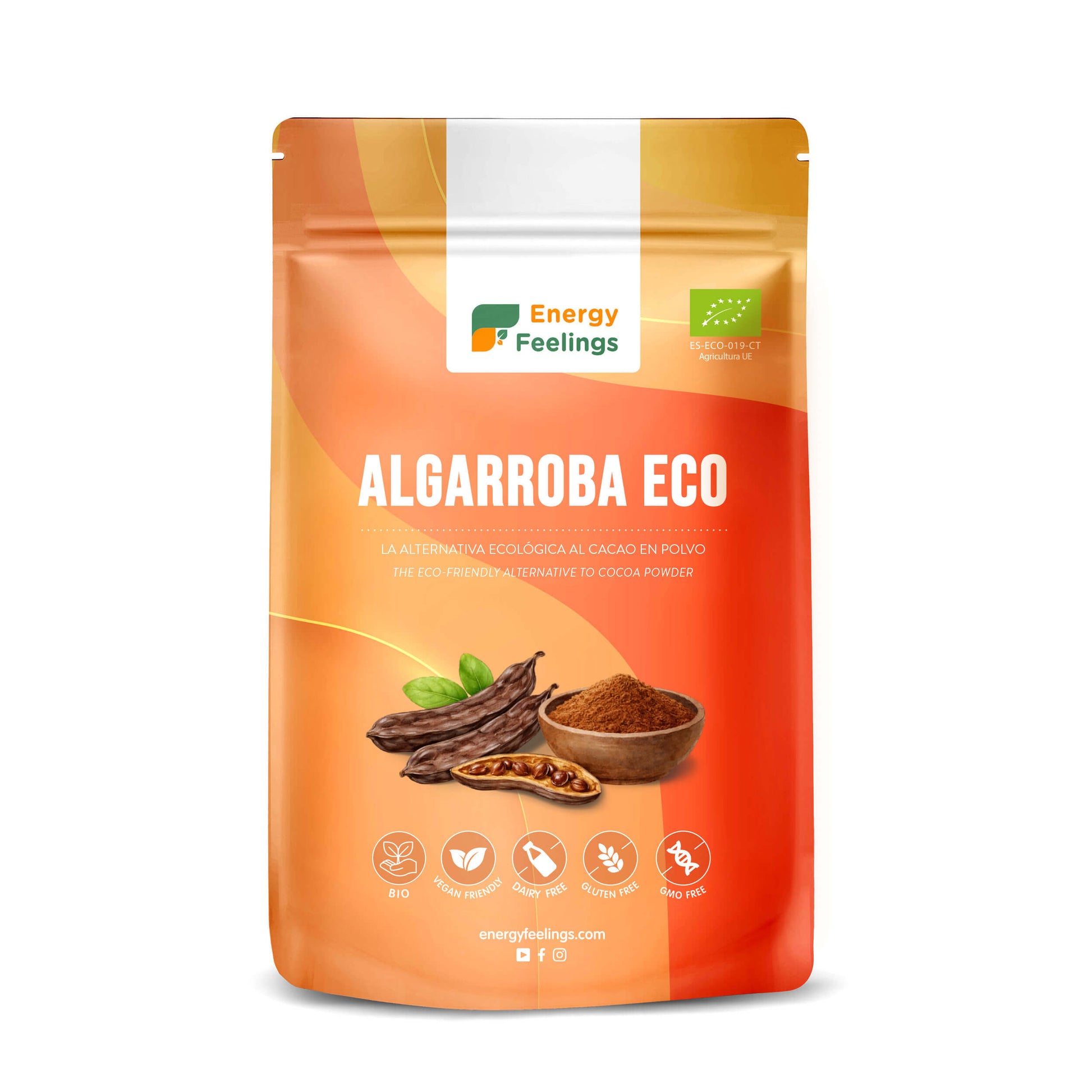 ALGARROBA ECO polvo Doypack Energy Feelings 200 g