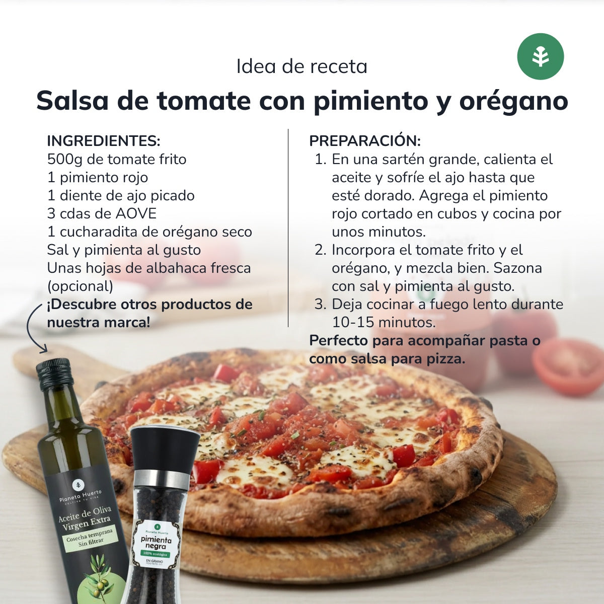 Pomidor Frito ECO Planeta Huerto 350 g