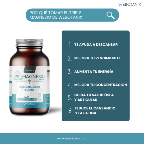 Potrójny magnez (bisglicynian, jabłczan i cytrynian) Vegan Formula, WeBotanix, 120 kapsułek